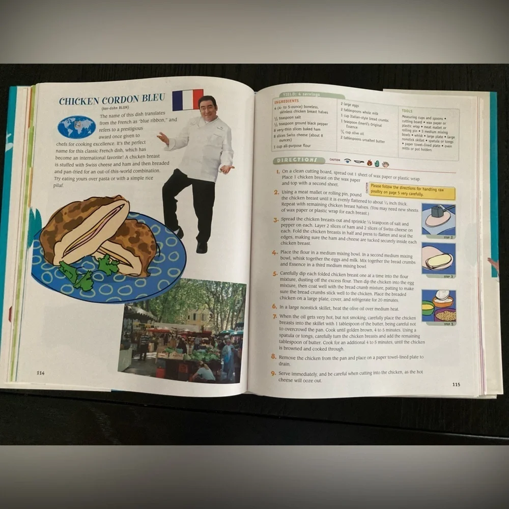 Emeril’s There’s a Chef in my World cookbook